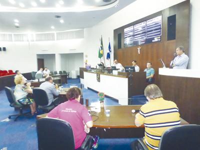 Prestação de contas na Câmara Municipal
