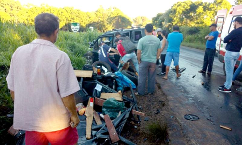 Cinco da mesma família morrem em acidente 