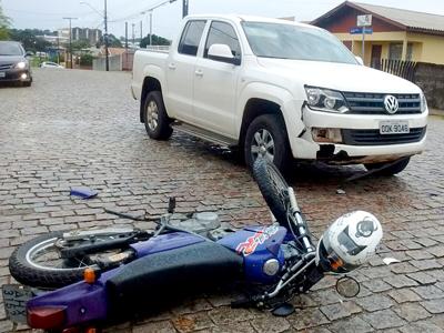 Acidente na esquina da Engenheiro Tourinho