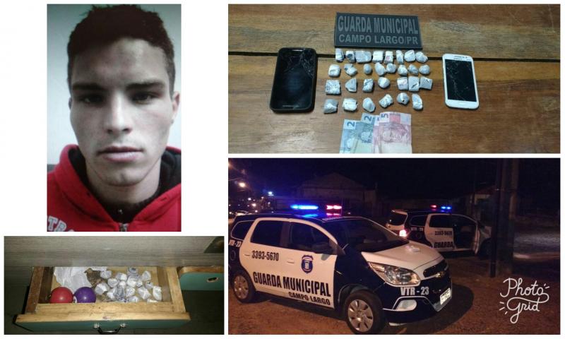 GM prende suspeito de tráfico no Santa Rita