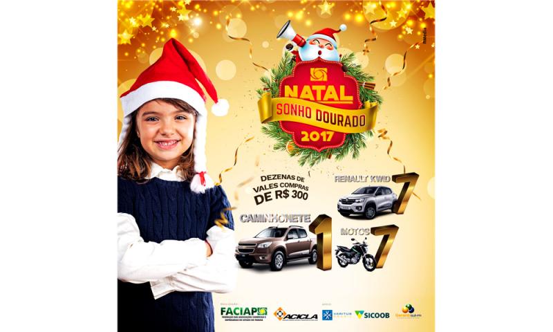 Acicla lança nesta quinta campanha de Natal 2017