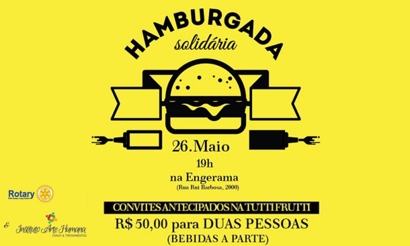 Hamburgada Solidária em prol dos idosos e ações do Rotary