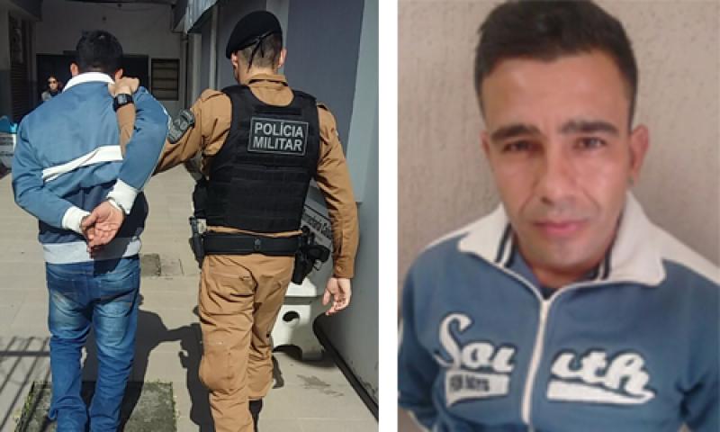 PM prende homem com Mandado em Balsa Nova