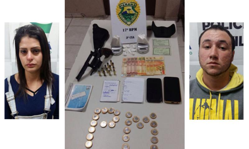 PM prende casal suspeito de comercializar droga no Tropical