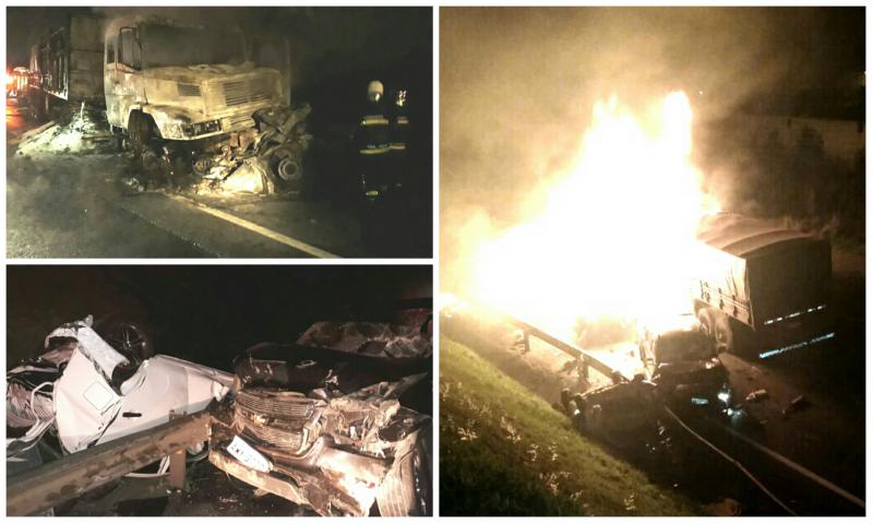 Grave acidente na BR277 envolvendo vários veículos