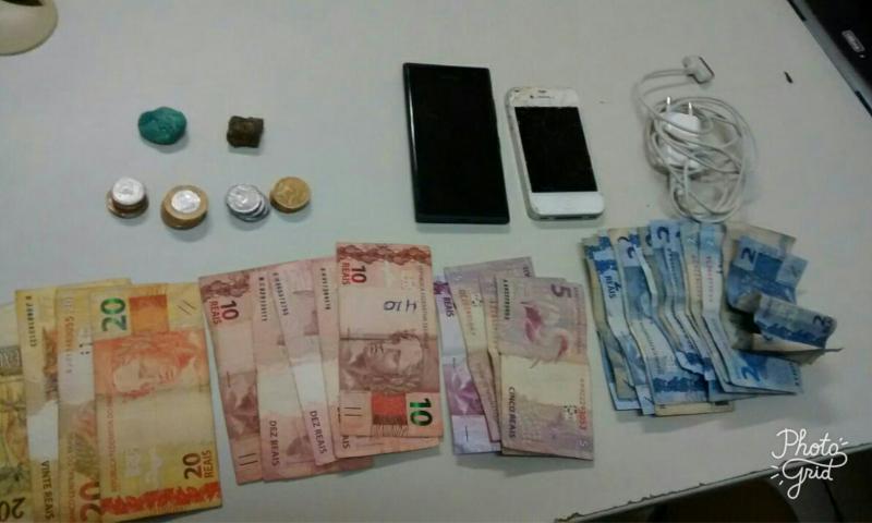 PM apreende menor com entorpecente no centro
