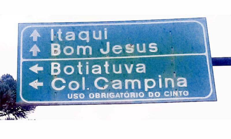 Cidadãos reclamam da falta de placas de orientação de destino