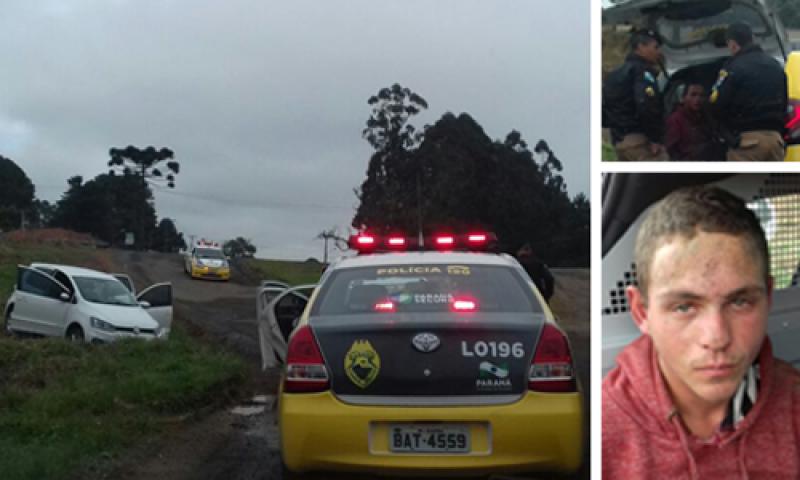 PM recupera Fox roubado na Vila Bancária um acabou preso
