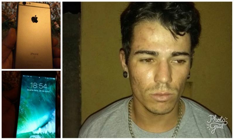 PM prende suspeito de roubo a transeunte no Itaqui
