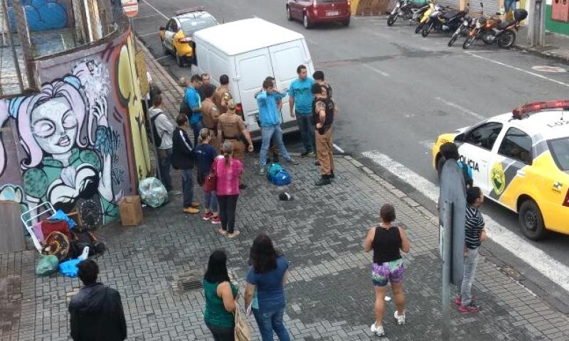 Suspeito de furtar uma mochila foi preso pela PM