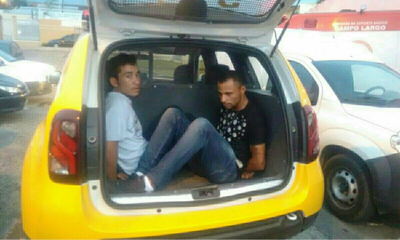 Polícia Militar prende suspeitos de roubo a veículo