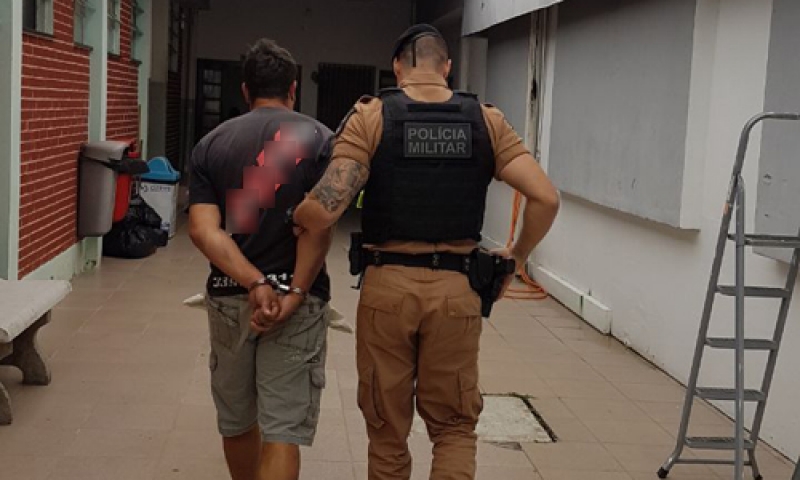 Preso pela PM com espingarda no Serrinha
