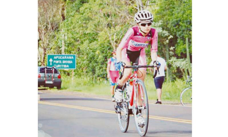 Atleta de ciclismo consegue destaque nos Jogos Abertos do Paraná, em Apucarana