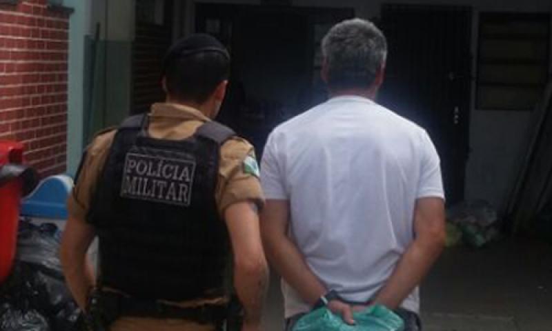 PM prende homem com Mandado de Prisão
