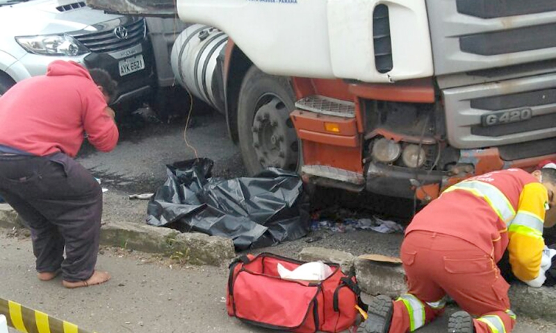 Criança morre em acidente perto do Posto Quinta