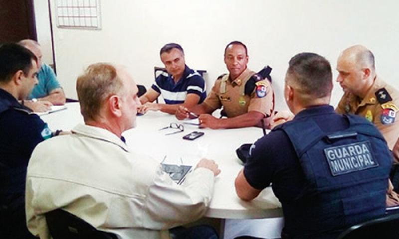 Forças de segurança de Campo Largo se unem para combater a criminalidade