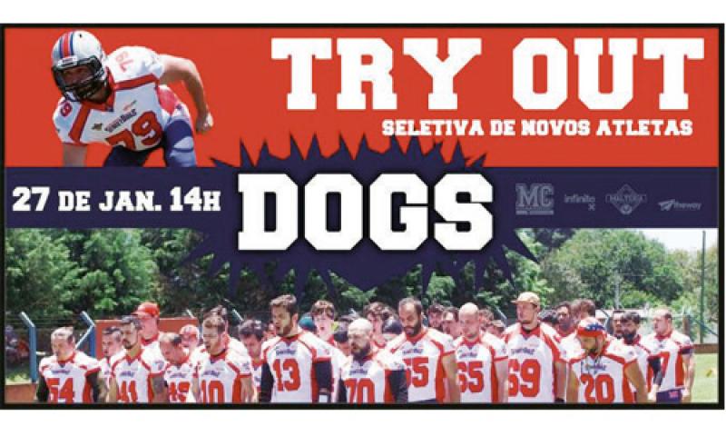 Street Dogs faz seleção de atletas para futebol americano