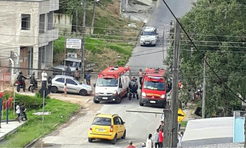 Casal ferido em queda de moto no Santa Ângela