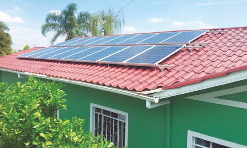 Energia solar pode se tornar crédito para abater na conta de luz