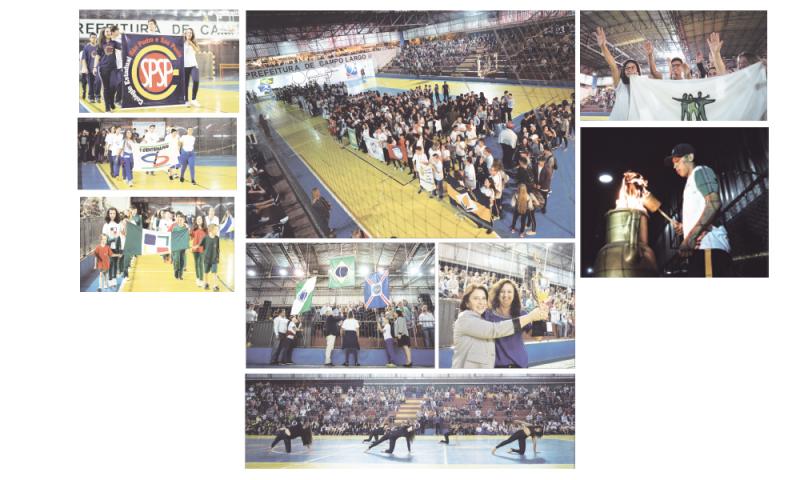 Começam os Jogos Escolares do Paraná fase Municipal Campo Largo 2019