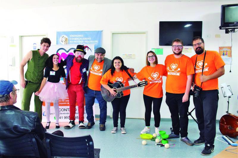 Projeto Medicando Alegria promove bom humor  e bem-estar a pacientes do Hospital Infantil
