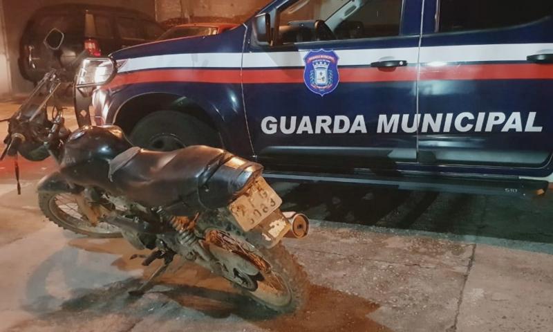 Motocicleta furtada em 2009 recuperada pela GM em Três Córregos