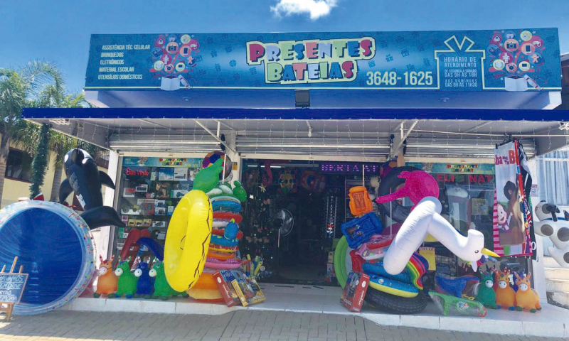 Presentes Bateias tem variedades que agradam toda a família