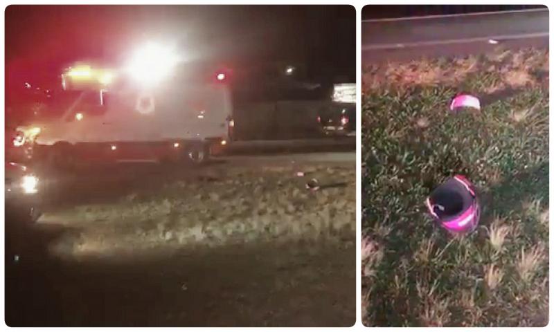 Homem atropelado na Rondinha é socorrido em estado grave