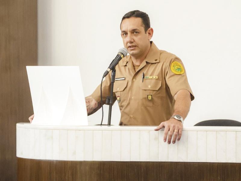 Vereador Sargento Leandro Chrestani fala sobre seu primeiro ano de trabalho