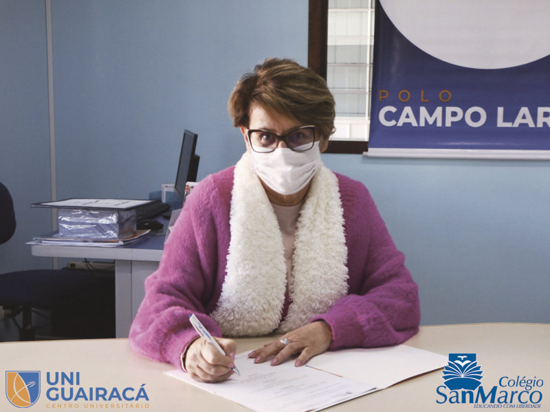 Colégio San Marco firma parceria com a UniGuairacá para oferta de cursos de graduação e pós-graduação