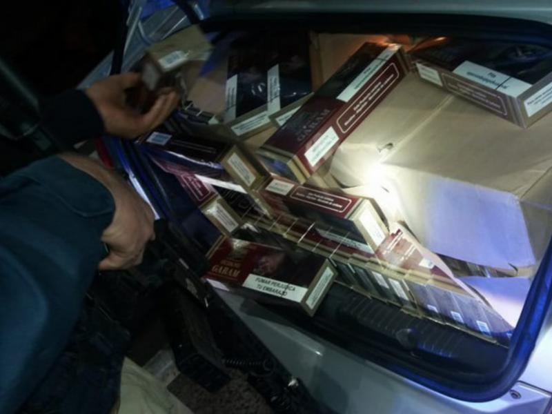 PRF apreende carga de cigarros avaliada em 150 mil reais