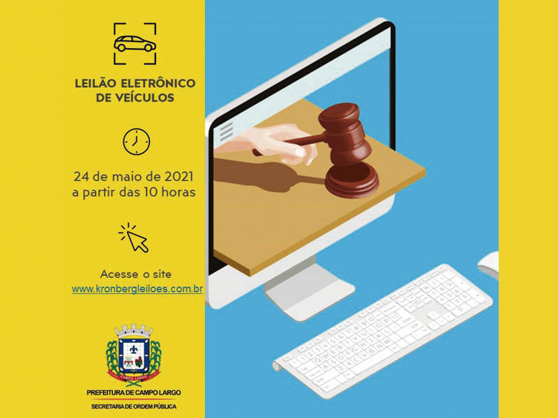 Leilão de Veículos apreendidos pelo Deptran Campo Largo será no dia 24