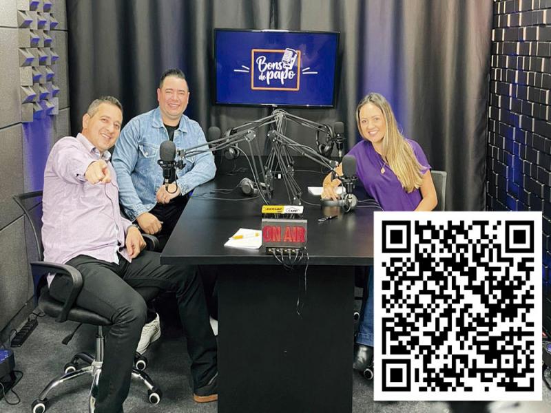 Jonas Dalcomuni participou do podcast e falou da experiência como empreendedor