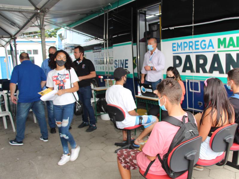 Ônibus Emprega Mais Paraná inicia atividades em 2022 na Região Metropolitana de Curitiba