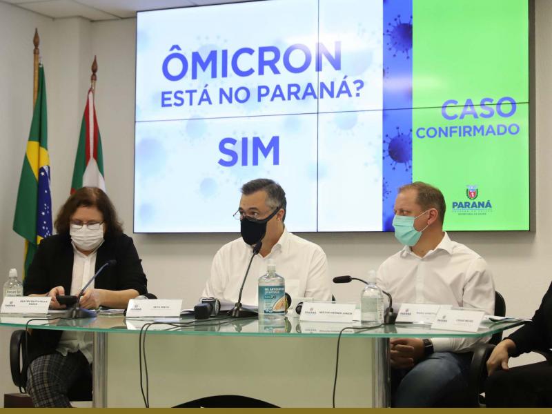 Saúde confirma primeiro caso da variante Ômicron no Estado