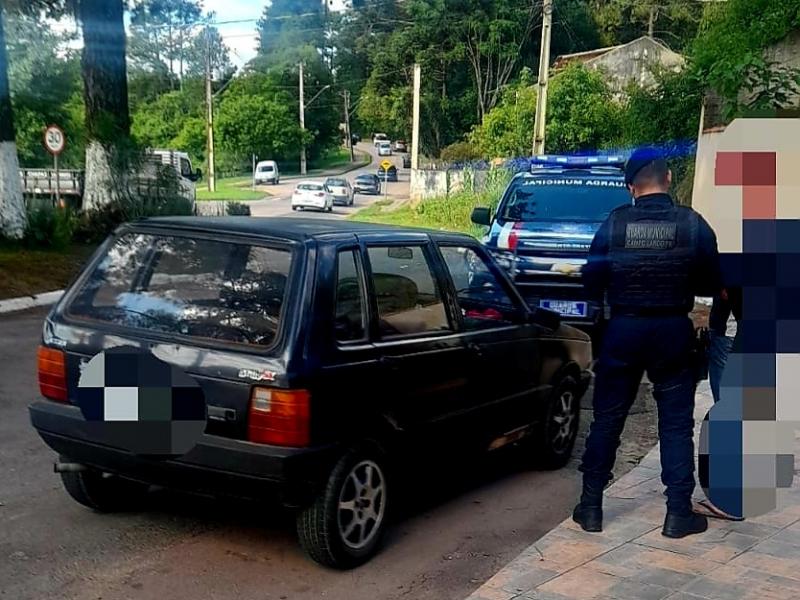 Muralha Virtual detecta Uno com alerta e GMCL realiza a abordagem na Ferraria