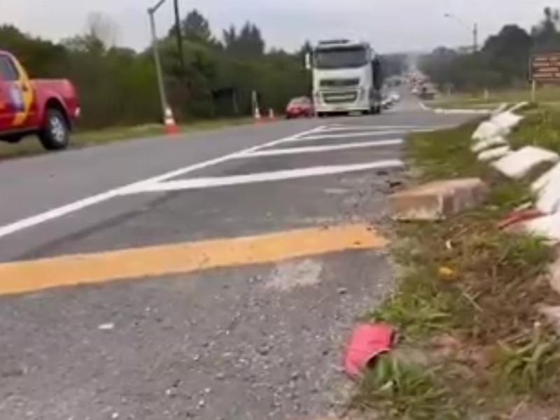 Garupa de moto morre em acidente nas proximidades do Posto Mariental