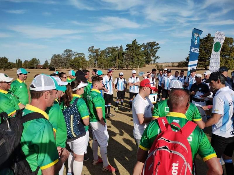 Footgolf brasileiro na final do Sulamericano na Argentina