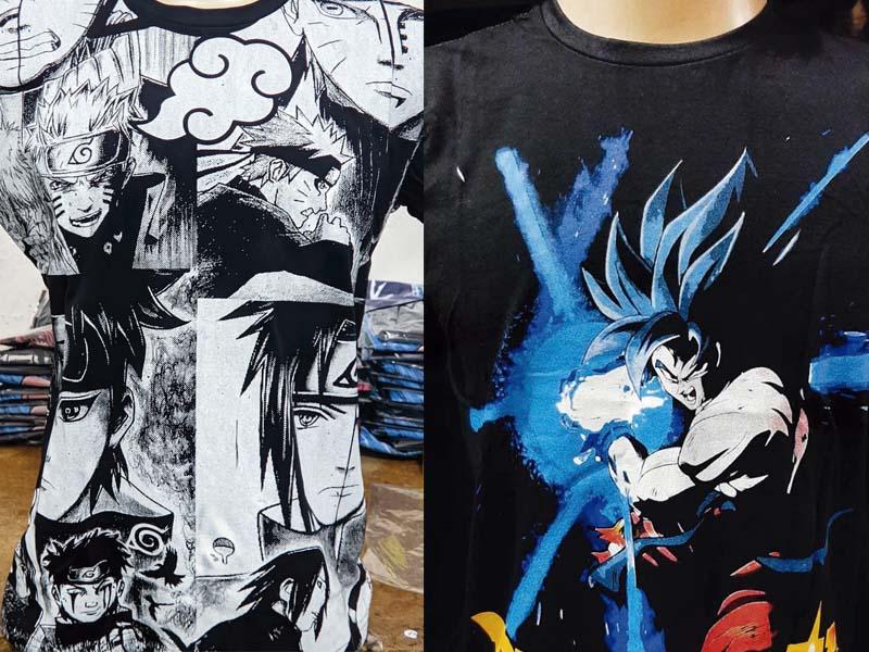 Roupas e acessórios com animes e bandas  de rock são carro-chefe na David Modas