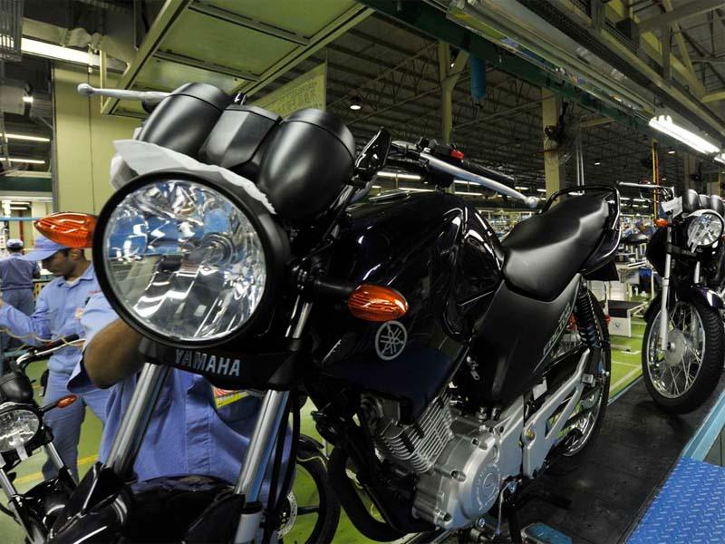 Produção de motocicletas tem alta de 37% no primeiro trimestre
