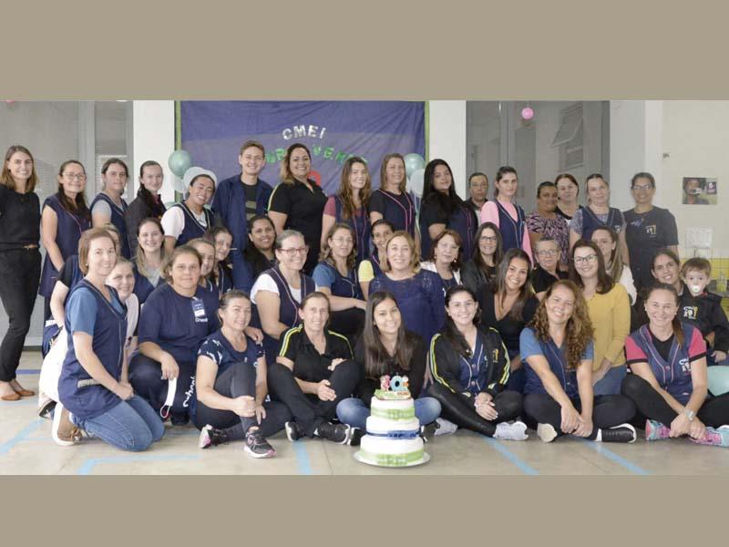 CMEI Ouro Verde comemora dez anos de funcionamento