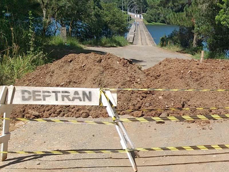 Reforma na ponte da Barragem do Rio Verde é iniciada