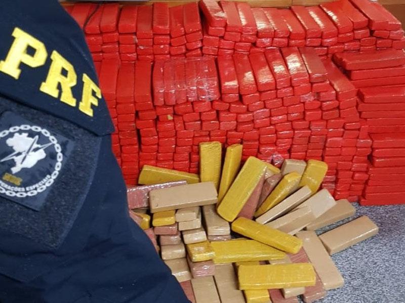 Em noite movimentada, PRF dá prejuízo de cerca de R$ 2,7 mi ao crime organizado em Campo Largo e Balsa Nova