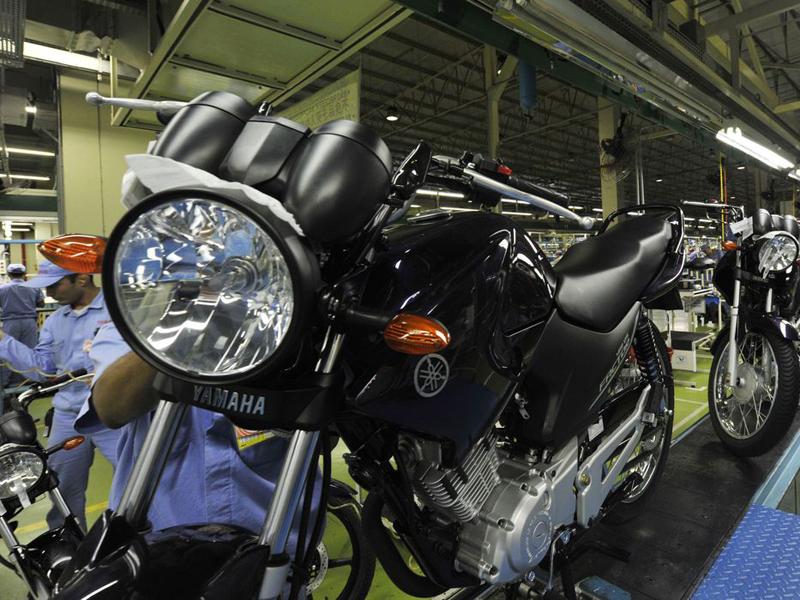 Produção de motocicletas aumenta 18% no primeiro semestre de 2022