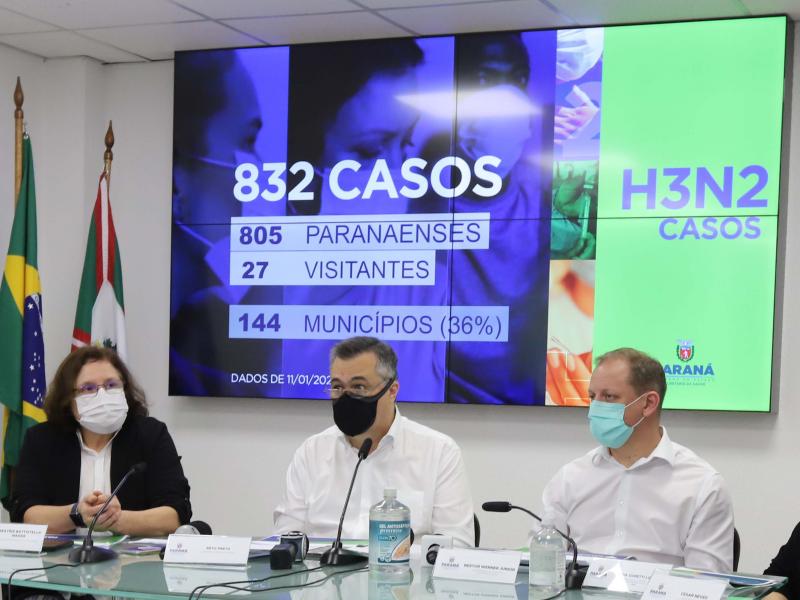 Paraná declara estado de epidemia de H3N2 e reforça importância da vacinação