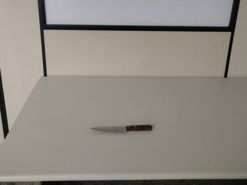GMCL imobiliza e prende homem com faca que ameaçava mulher no Partênope