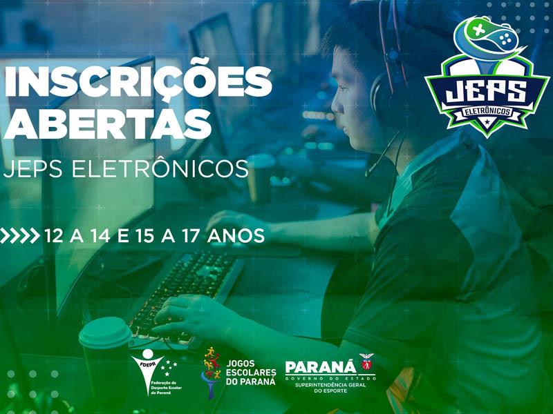 Com formato híbrido, Jogos Escolares Eletrônicos abrem as inscrições nesta segunda-feira