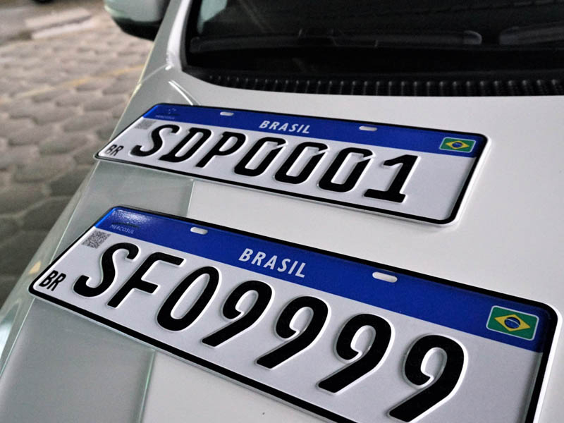 Paraná inicia nova sequência alfanumérica de placas veiculares