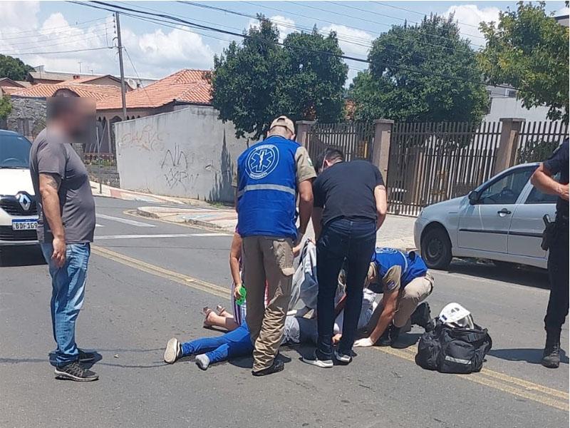 Criança atropelada por motociclista que não prestou socorro no Ouro Verde