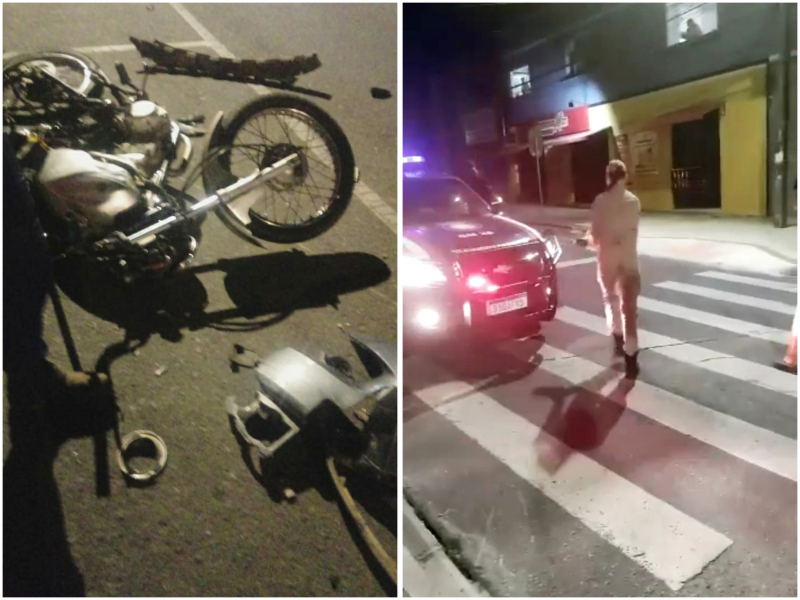 Marcado protesto contra a soltura de motorista causador de trágico acidente
